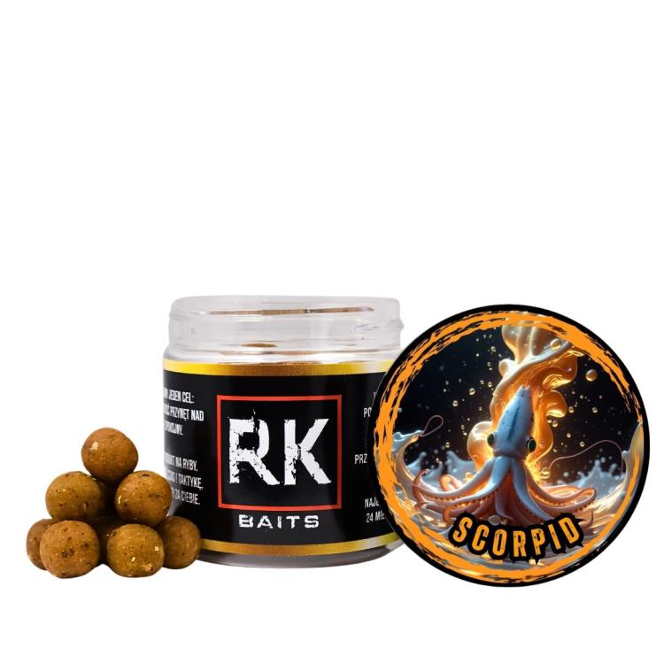 Kulki Proteinowe haczykowe RK Baits Hookers 12mm Scorpid.jpg