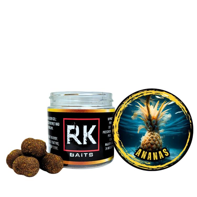 Flow Wafters Dumbells RK Baits 14mm 125ml Ananas.jpg