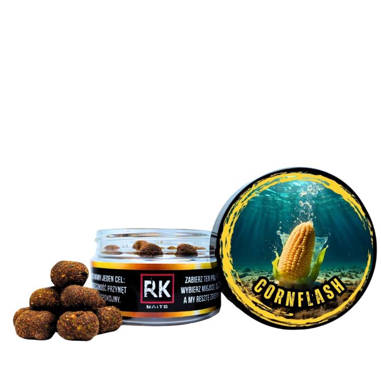 Flow Wafters Dumbells RK Baits 9mm 60ml Cornflash.jpg