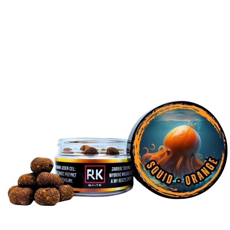Flow Wafters Dumbells RK Baits 9mm 60ml Squid - Orange.jpg