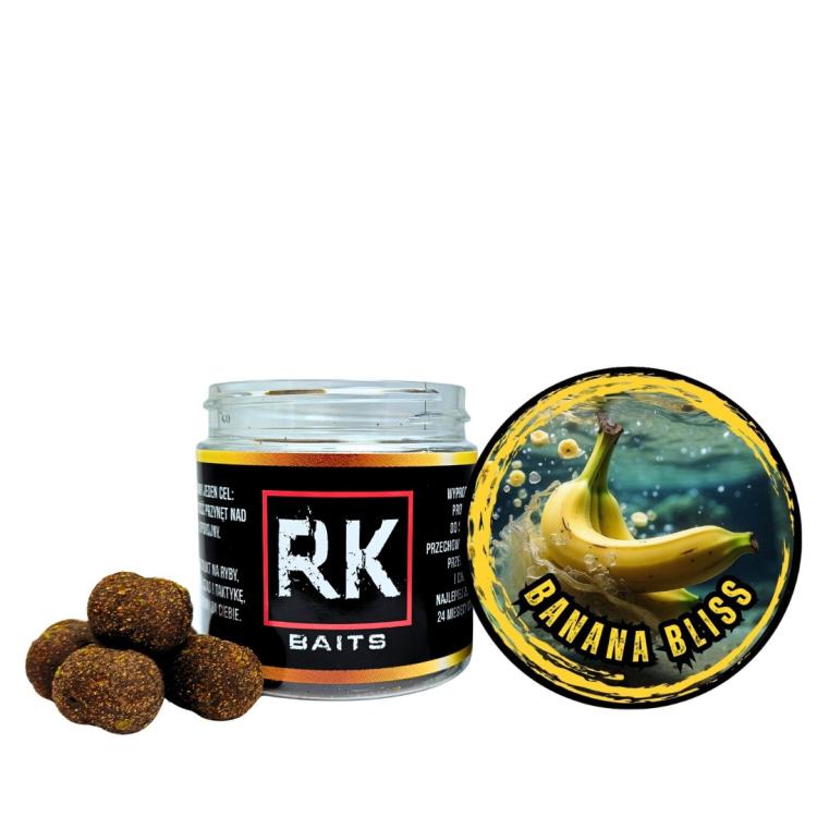 Flow Wafters Dumbells RK Baits 14mm 125ml Banana Bliss.jpg
