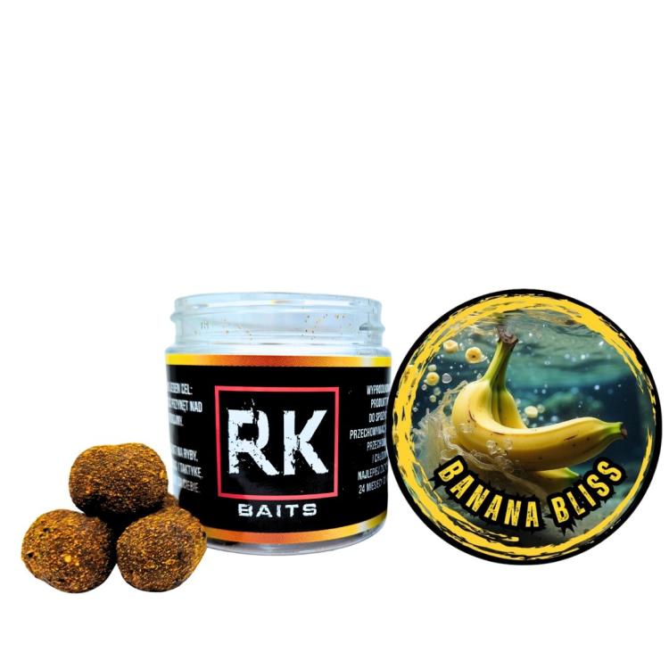 Flow Wafters Dumbells RK Baits 16mm 125ml Banana Bliss.jpg