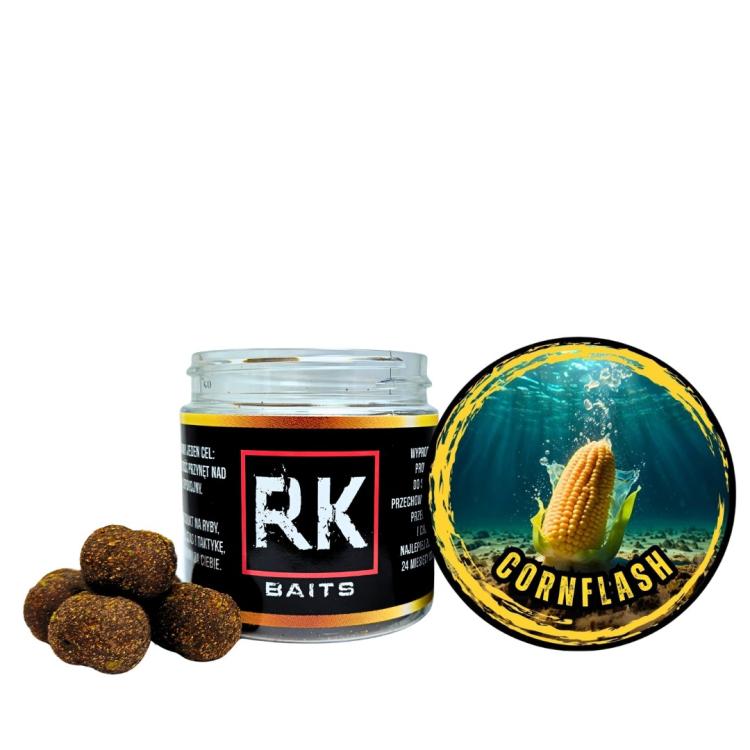 Flow Wafters Dumbells RK Baits 14mm 125ml Cornflash.jpg