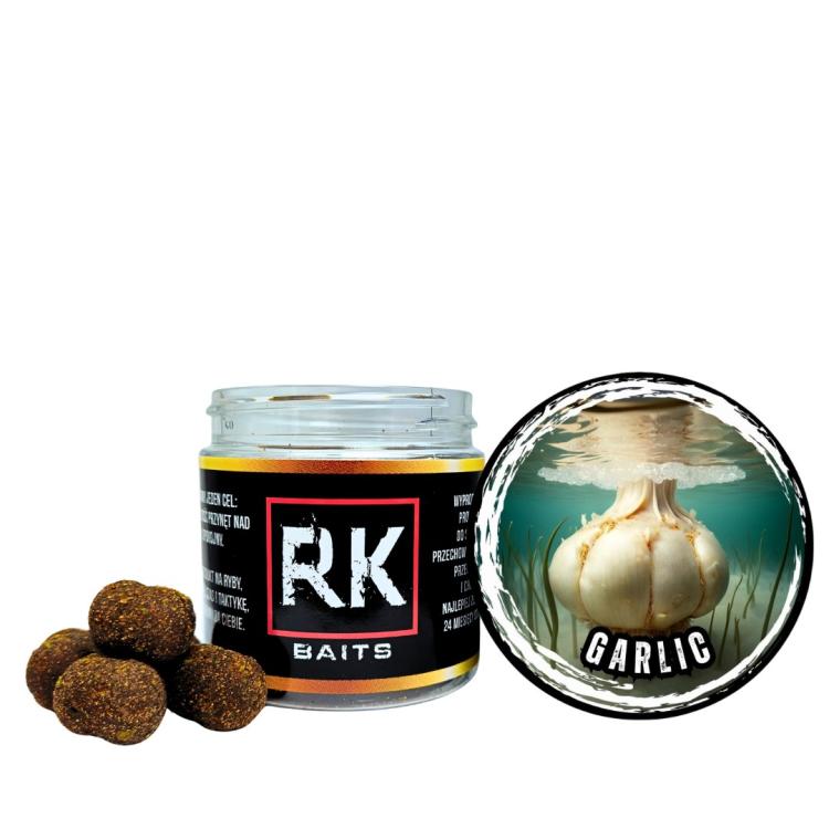 Flow Wafters Dumbells RK Baits 14mm 125ml Garlic.jpg