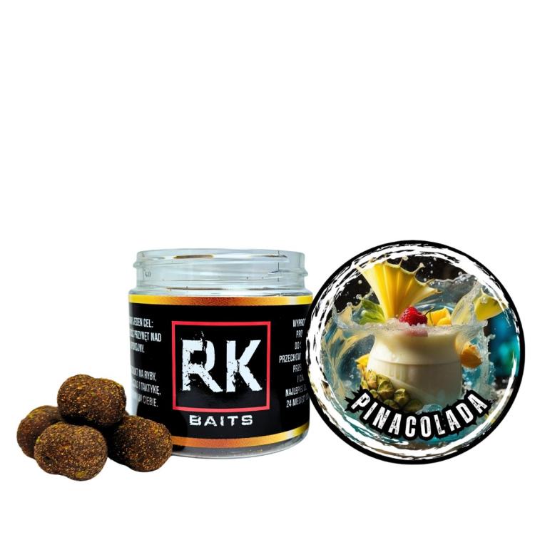Flow Wafters Dumbells RK Baits 14mm 125ml Pinacolada.jpg