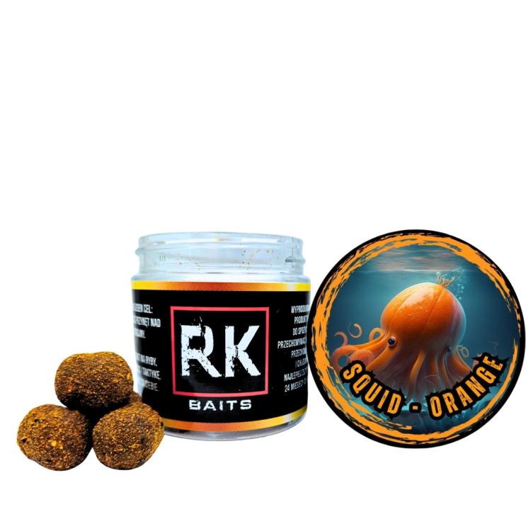 Flow Wafters Dumbells RK Baits 16mm 125ml Squid - Orange.jpg