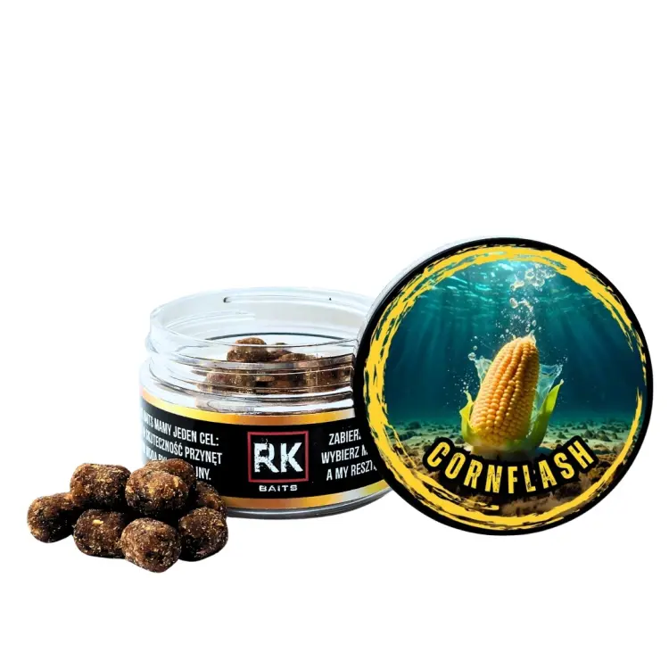 Final Dumbells RK Baits 9mm 60ml Cornflash.jpg