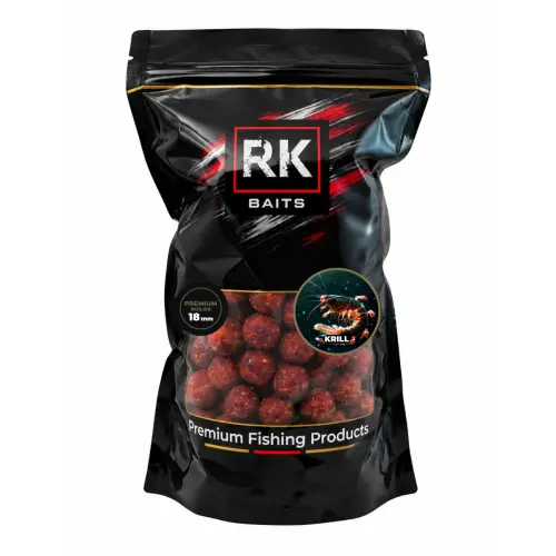 Kulki proteinowe zanętowe Krill RK Baits Premium 18mm 1kg.webp