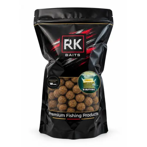 Kulki proteinowe zanętowe N-Butyric RK Baits Premium 18mm 1kg.webp