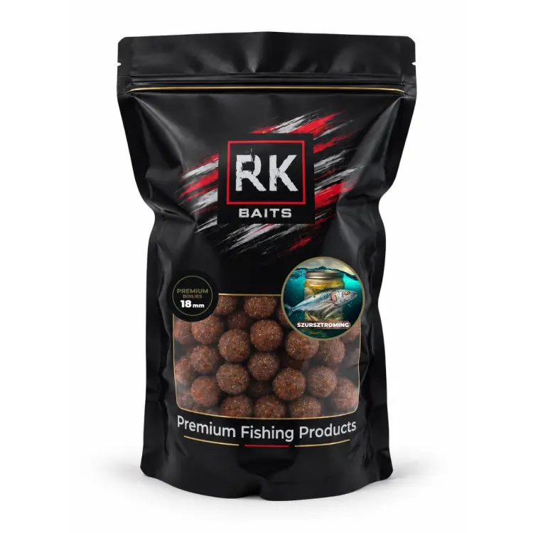 Kulki proteinowe zanętowe Szursztroming RK Baits Premium 18mm 1kg.webp