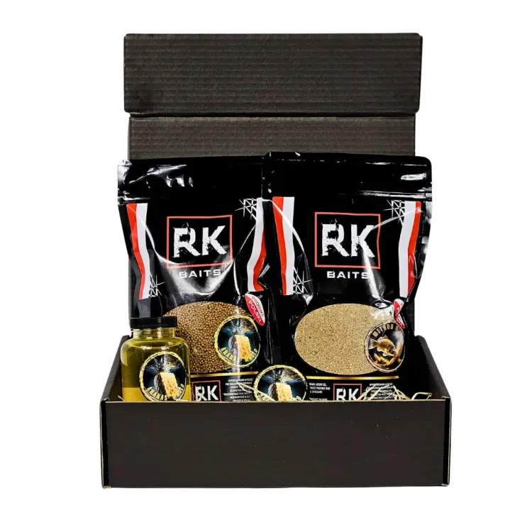 Zestaw prezentowy dla wędkarza RK Baits Gift Box Feeder M Ananas - Masło.jpg