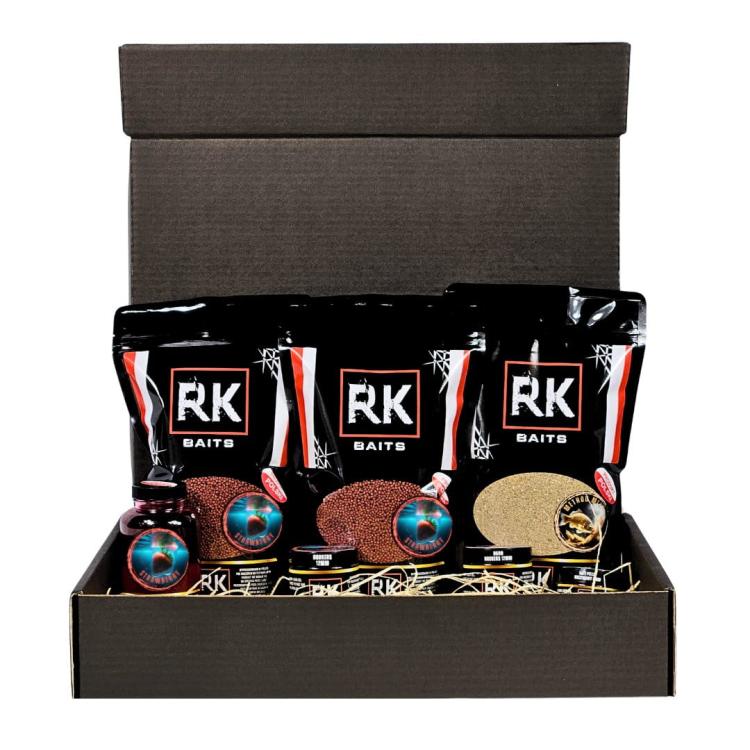 Zestaw prezentowy dla wędkarza RK Baits Gift Box Feeder L Strawberry.jpg