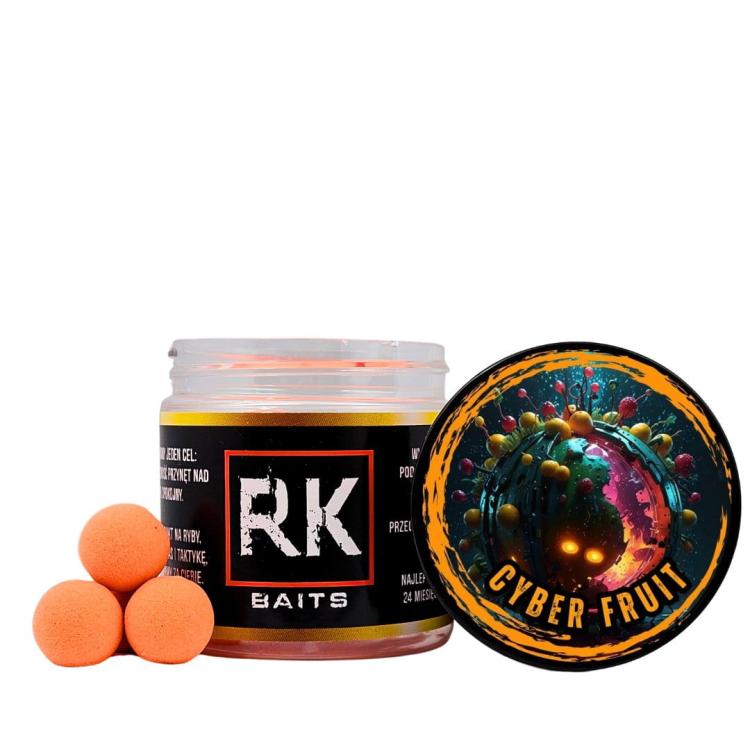 Kulki proteinowe RK Baits Cyber Fruit Pop - Up 15mm pływające.jpg