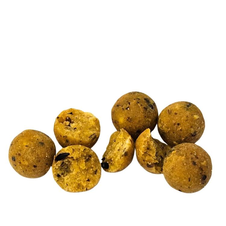 Kulki Proteinowe haczykowe RK Baits Hookers 12mm Żółte Zoom 2.jpg