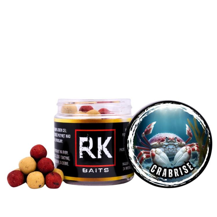 Kulki Proteinowe haczykowe RK Baits Hookers 12mm Crabrise.jpg