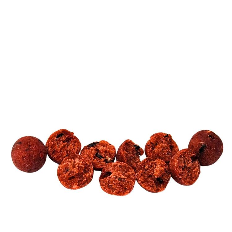 Kulki Proteinowe haczykowe RK Baits Hookers 12mm Czerwone zoom 2.jpg