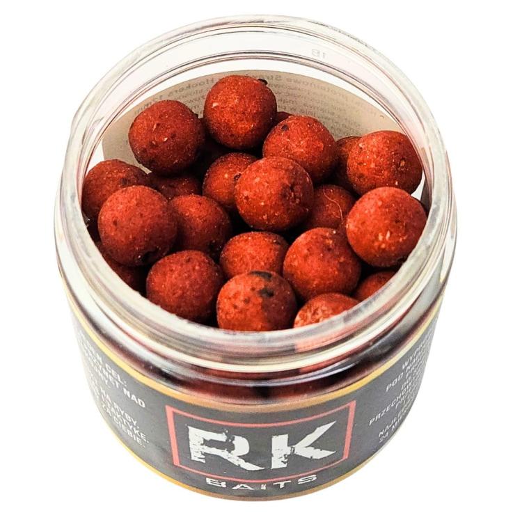 Kulki Proteinowe haczykowe RK Baits Hookers 12mm Czerwone zoom.jpg