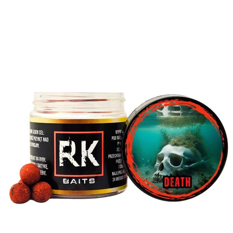 Kulki Proteinowe haczykowe RK Baits Hookers 12mm Death.jpg