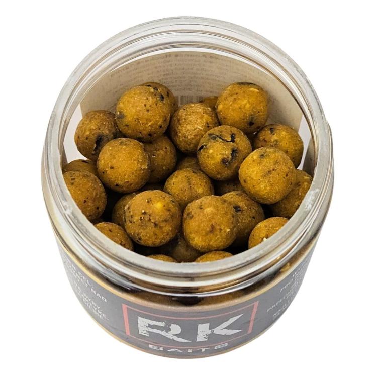 Kulki Proteinowe haczykowe RK Baits Hookers 12mm Żółte Zoom 1.jpg