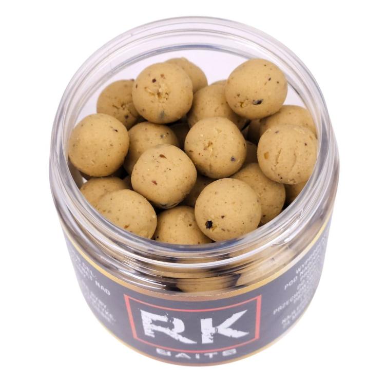 Kulki Proteinowe haczykowe RK Baits Hookers 12mm Białe Zoom.jpg