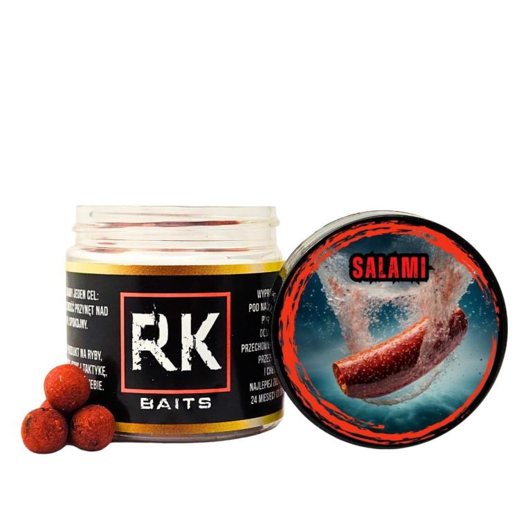Kulki Proteinowe haczykowe RK Baits Hookers 12mm Salami.jpg