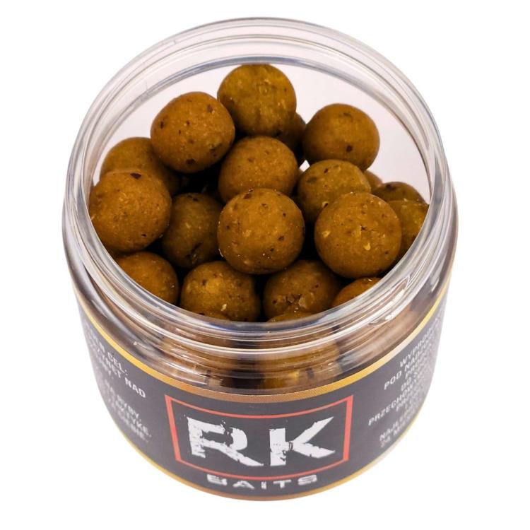 Kulki Proteinowe haczykowe RK Baits Hookers 12mm Pomarańczowe zoom.jpg