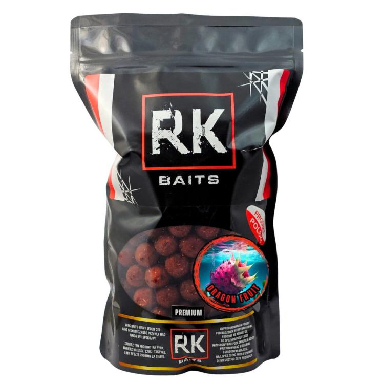 Kulki proteinowe zanętowe RK Baits Premium 18mm Dragon Fruit.jpg