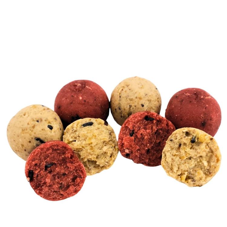 Kulki Proteinowe RK Baits Hookers 18mm CZER_BIA Close.jpg