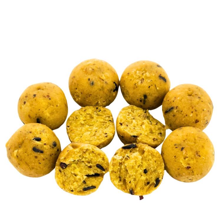 Kulki Proteinowe RK Baits Hookers 18mm ŻÓŁTE Close.jpg