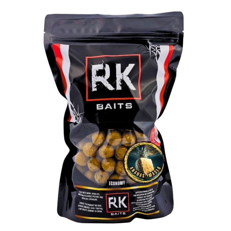Kulki proteinowe zanętowe RK Baits Economy 18mm 1kg Ananas - Masło.jpg