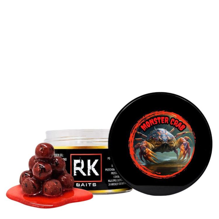Kulki proteinowe w zalewie tonące haczykowe RK Baits Burn Hookers 18mm Monster Crab.jpg