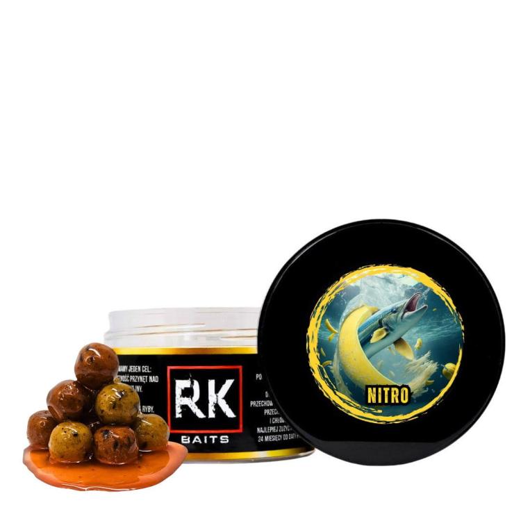 Kulki proteinowe w zalewie tonące haczykowe RK Baits Burn Hookers 18mm Nitro.jpg