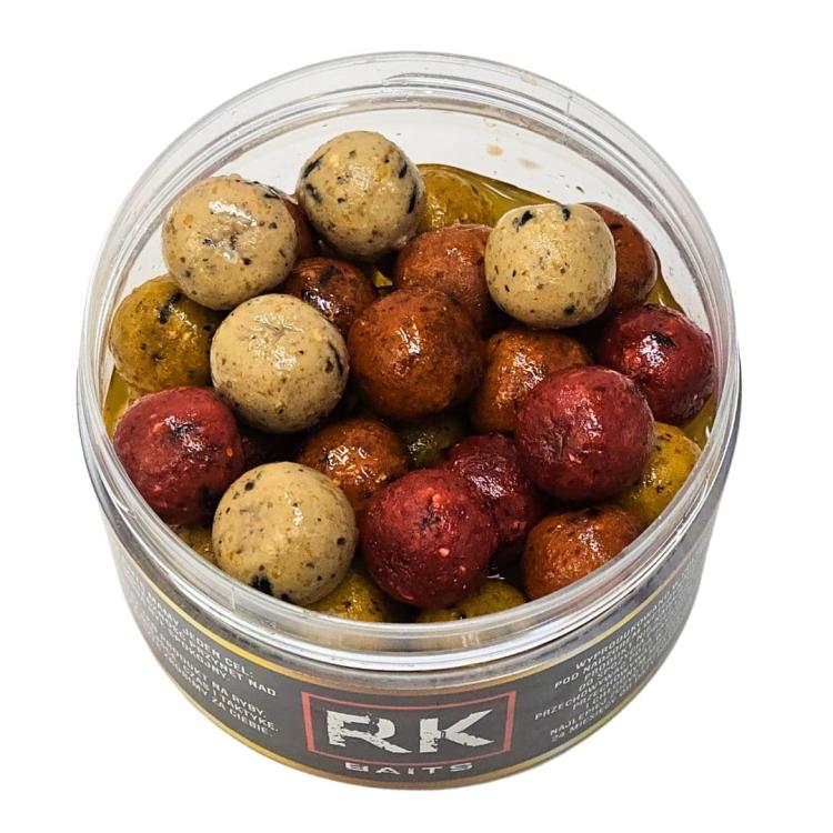 Kulki proteinowe w zalewie tonące haczykowe RK Baits Burn Hookers 18mm Super Mix Zoom.jpg