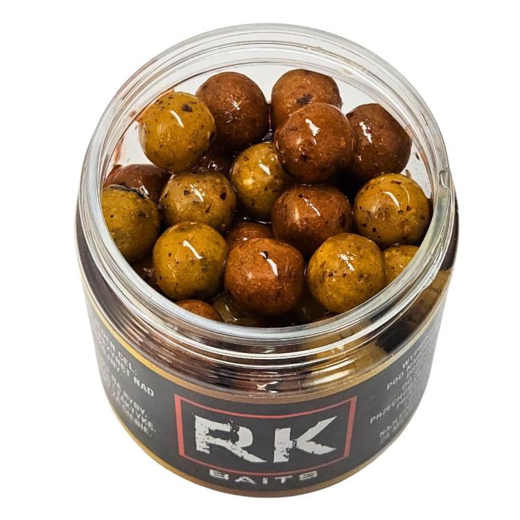 Kulki proteinowe w zalewie tonące haczykowe RK Baits Burn Hookers 12 mm Nitro zoom.jpg