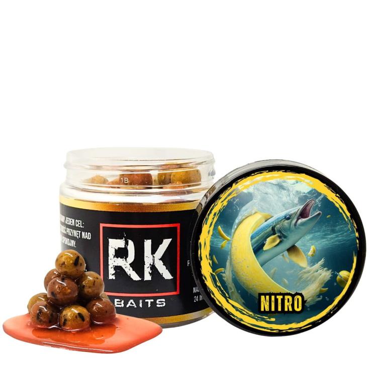 Kulki proteinowe w zalewie tonące haczykowe RK Baits Burn Hookers 12 mm Nitro.jpg