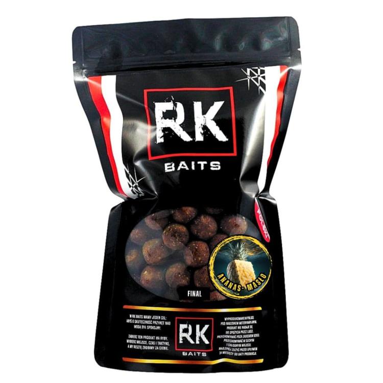 Kulki proteinowe zanętowe RK Baits Final 20mm Ananas - Masło.jpg