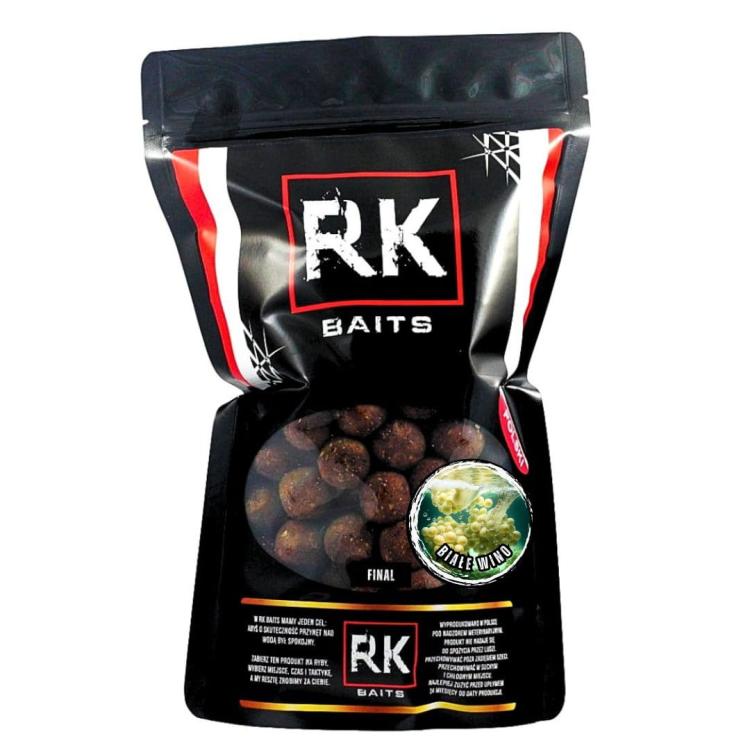 Kulki proteinowe zanętowe RK Baits Final 20mm Białe Wino.jpg