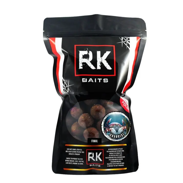 Kulki proteinowe zanętowe RK Baits Final 24mm Crabrise.jpg