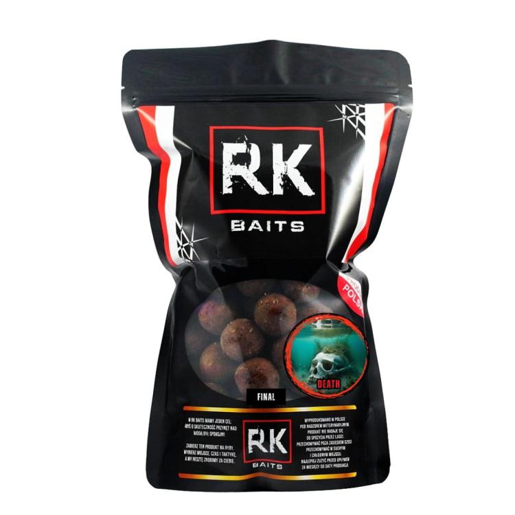 Kulki proteinowe zanętowe RK Baits Final 24mm Death.jpg