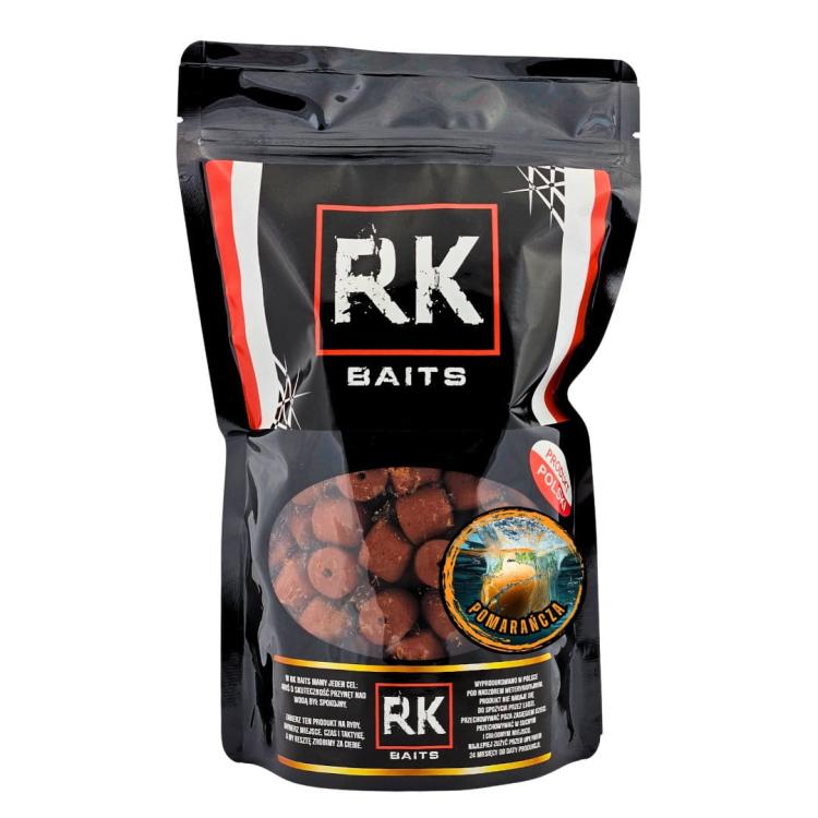 Pellet wędkarski RK Baits 18mm 700g Pomarańcza.jpg
