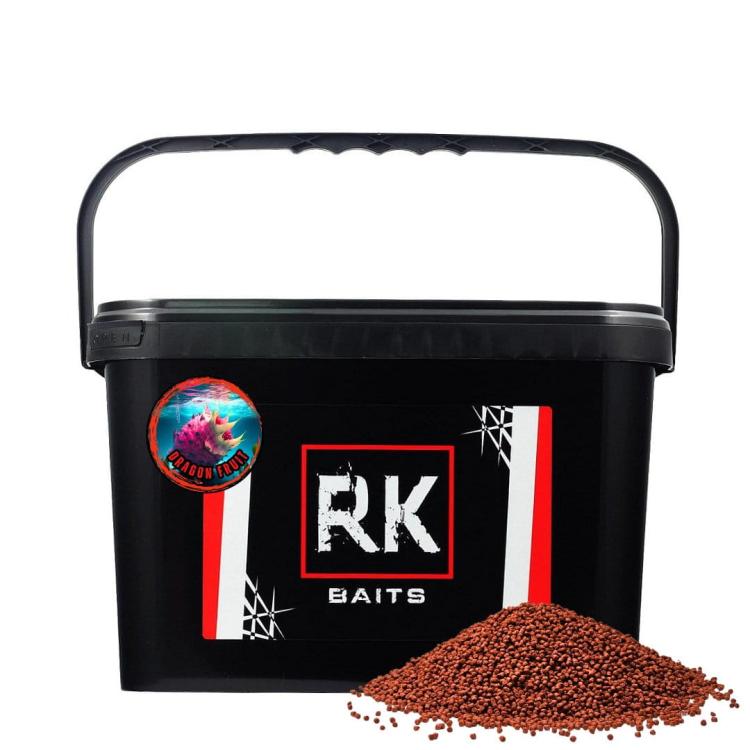 Pellet wędkarski do metody wiaderko 3kg 2mm RK Baits Dragon Fruit.jpg