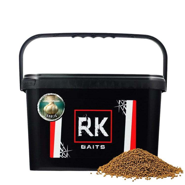 Pellet wędkarski do metody wiaderko 3kg 2mm RK Baits Garlic.jpg