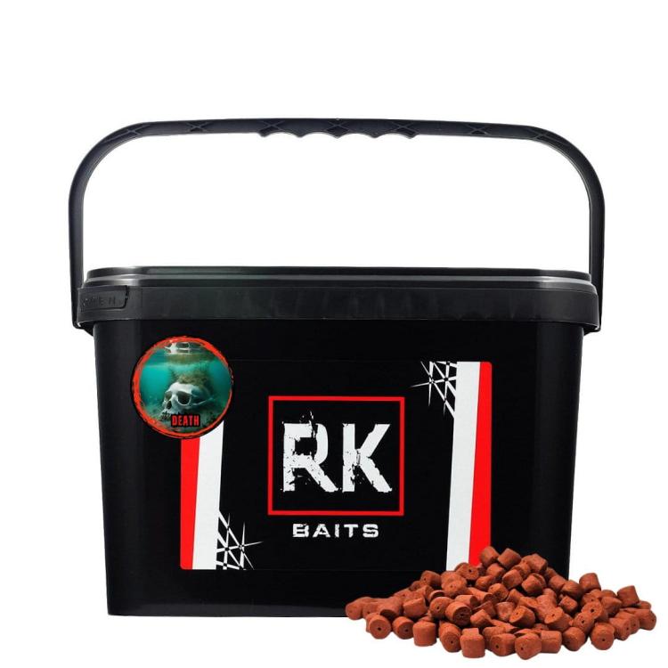 Pellet wędkarski wiaderko 3kg 12mm RK Baits Death.jpg