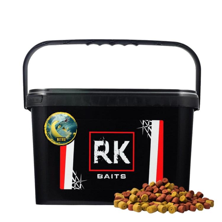 Pellet wędkarski wiaderko 3kg 12mm RK Baits Nitro.jpg