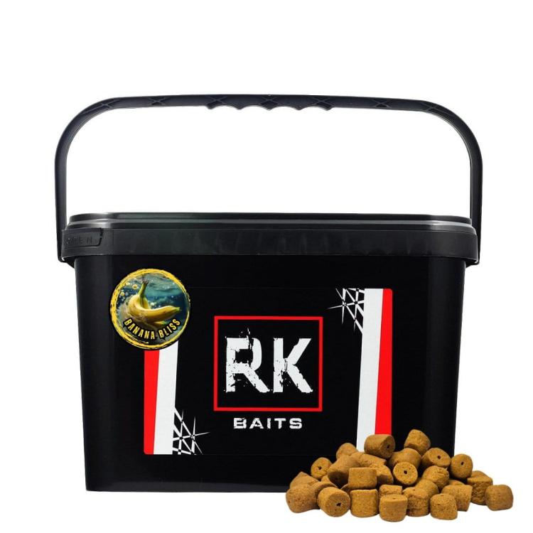 Pellet wędkarski wiaderko 3kg 18mm RK Baits Banana Bliss.jpg