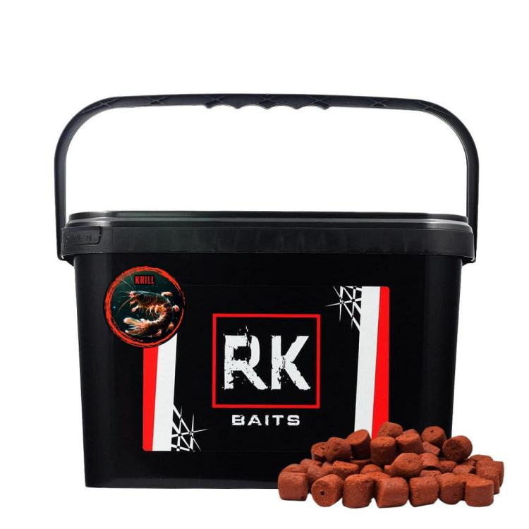 Pellet wędkarski wiaderko 3kg 18mm RK Baits Krill.jpg