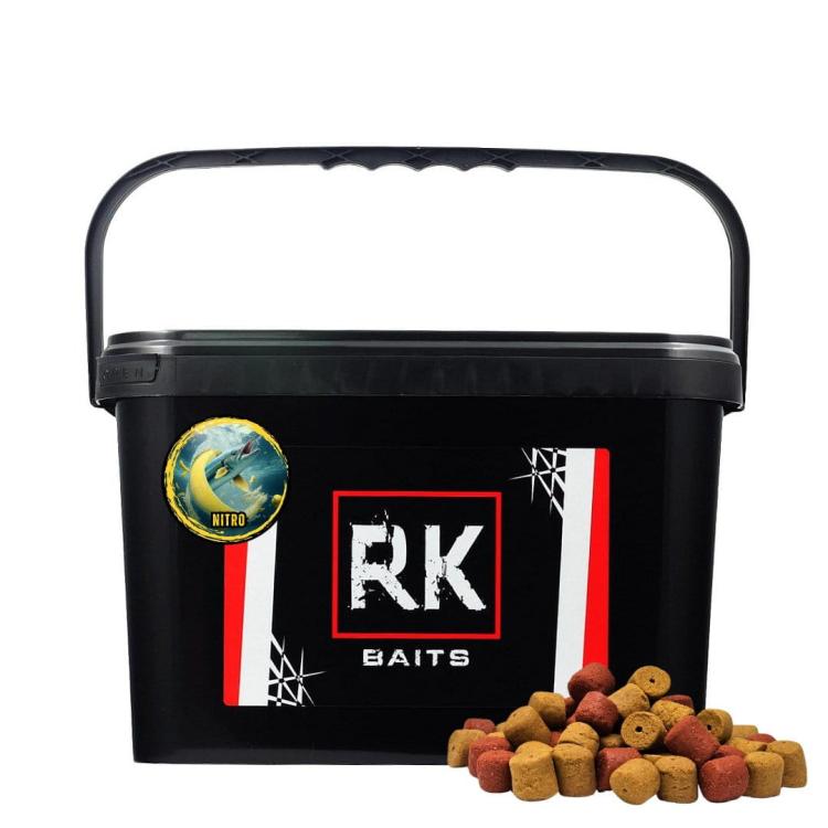 Pellet wędkarski wiaderko 3kg 18mm RK Baits Nitro.jpg