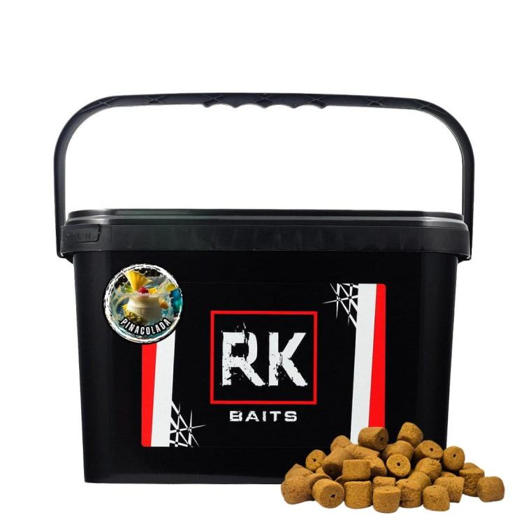 Pellet wędkarski wiaderko 3kg 18mm RK Baits Pinacolada.jpg