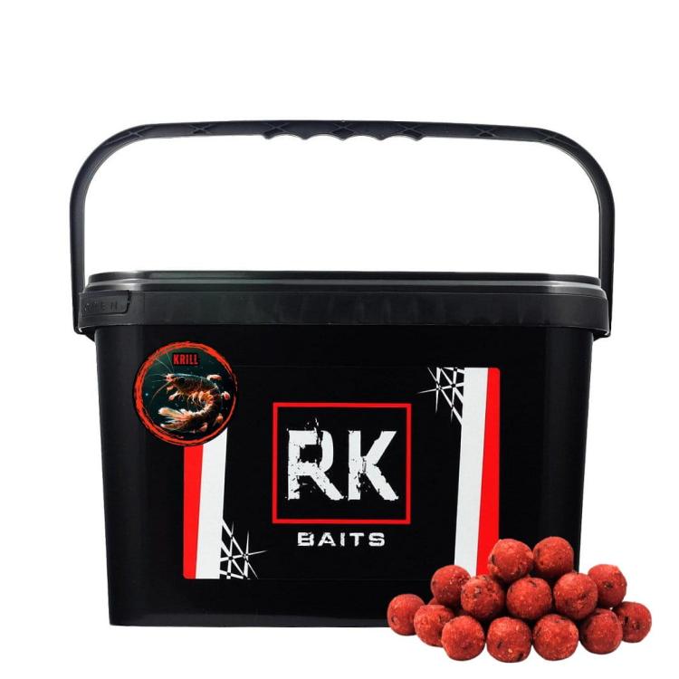 Kulki proteinowe zanętowe wiaderko RK Baits SE 20mm 3kg Krill.jpg