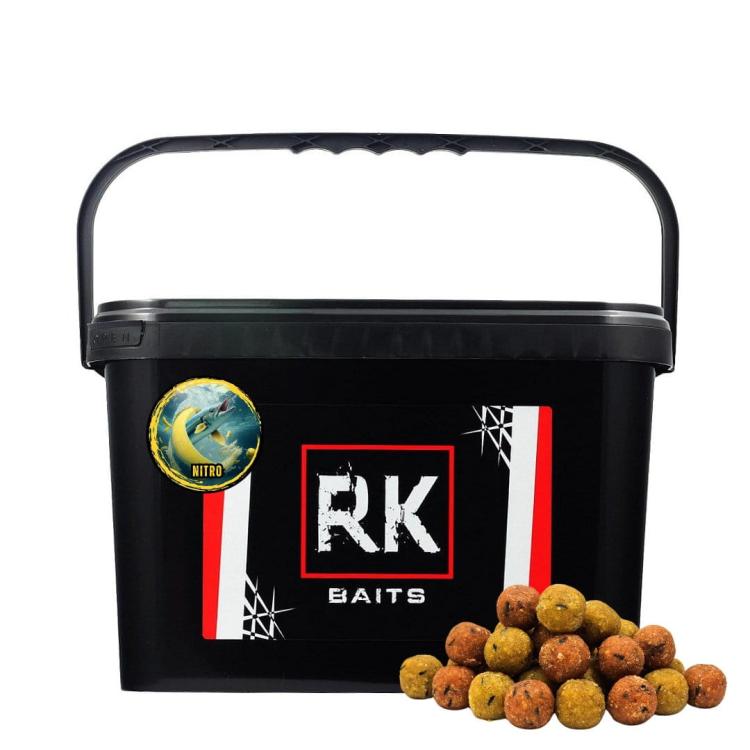 Kulki proteinowe zanętowe wiaderko RK Baits SE 20mm 3kg Nitro.jpg